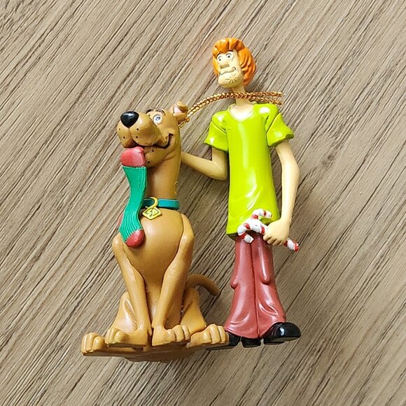 Vintage Scooby Doo Shaggy Christmas Ornament 3 5/8" Stocking Hanna Barbera 2000 - Picture 3 of 8